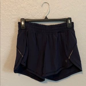 Navy Athleta Shorts, 4.5 inches, XS (0-2)